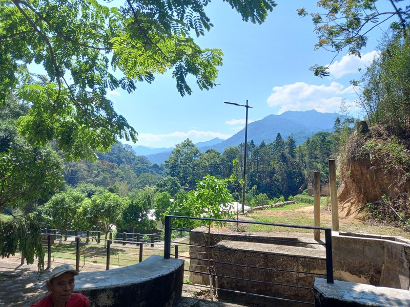 Vista desde la Finca Brasil